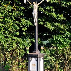 Gusseisernes Wegkreuz
