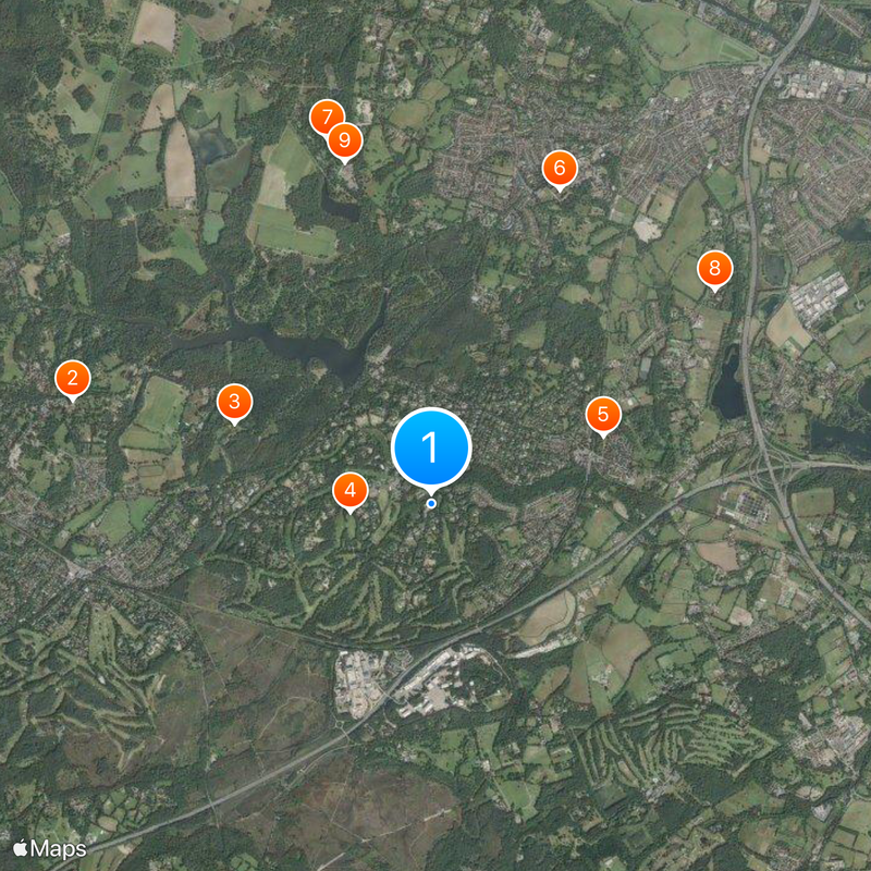 Wentworth Estate Map