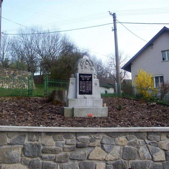Pomník padlým v Čížkově