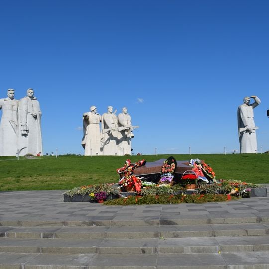 Dubosekovo monument to Panfilov's Twenty-Eight Guardsmen