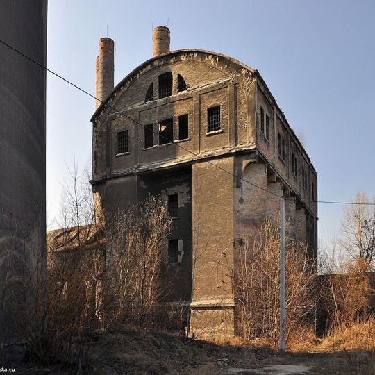 Sludge tank building of Cementownia Grodziec