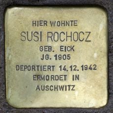 Stolperstein em memória de Susi Rochocz