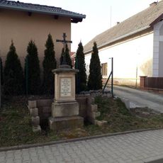 Obecní kříž v Horní Bělé