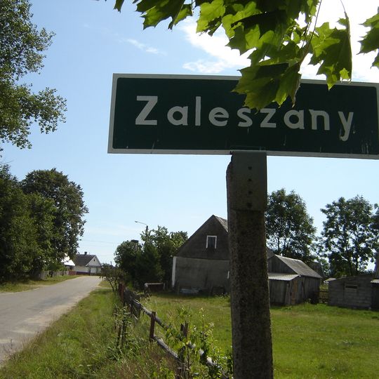 Zaleszany, Hajnówka County