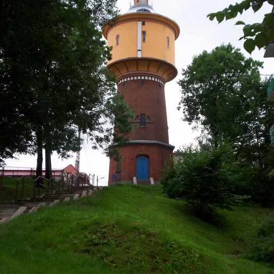 Water tower in Dobre Miasto