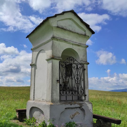 Fetzlova kaplička jižně od Černé v Pošumaví