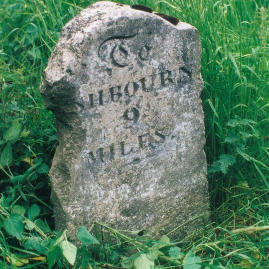 Milepost 300 Yards North Of The Holly Bush Inn