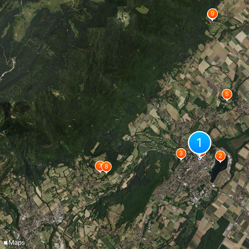 Divonne-les-Bains Map