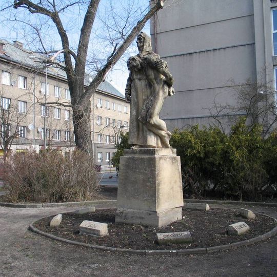 Pomník obětem 2. světové války v Kladně, ul. Amálská