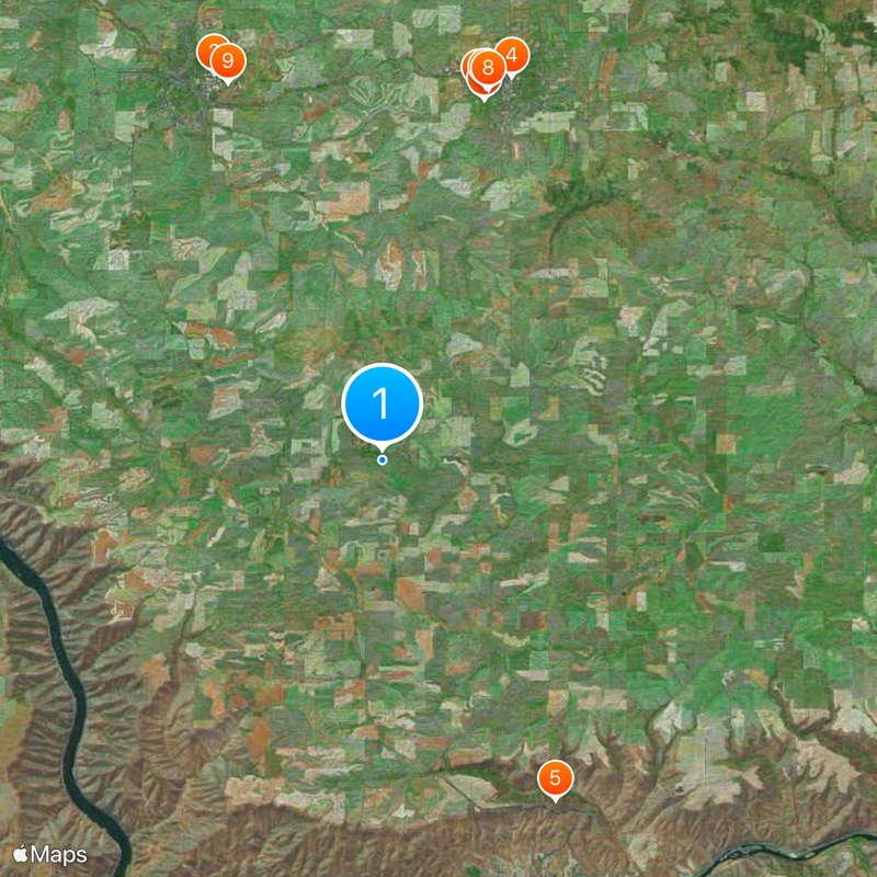 Palouse Map