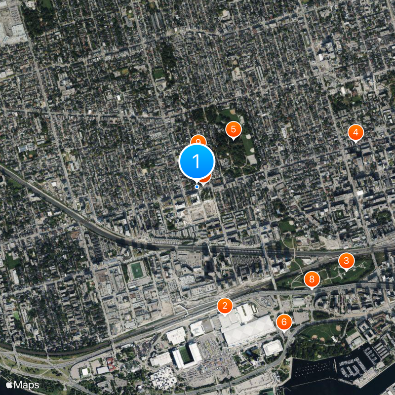 Centre for Addiction and Mental Health Map