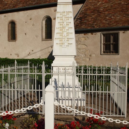 War memorial of Villeperrot