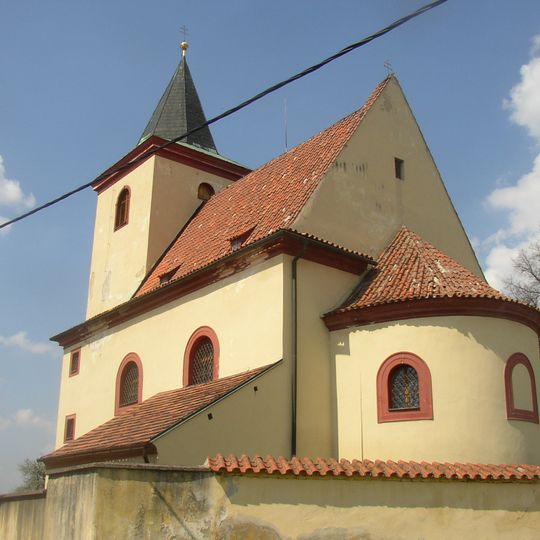 Church of Saint Wenceslas in Hrusice