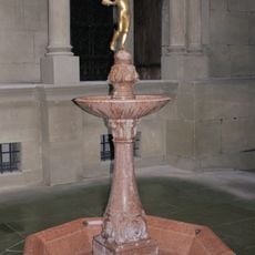 Town hall courtyard fountain