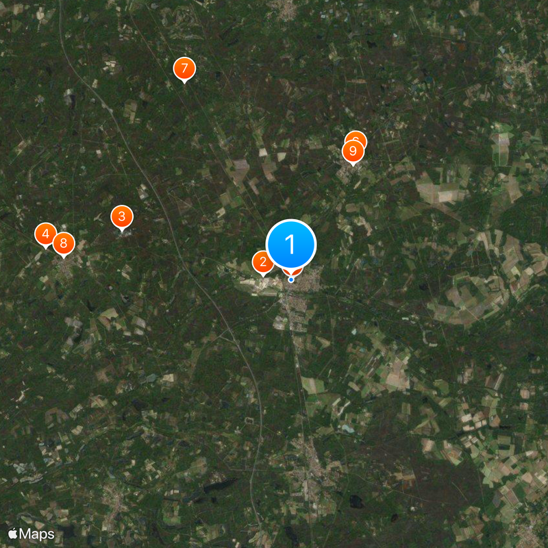 Lamotte-Beuvron Mappa