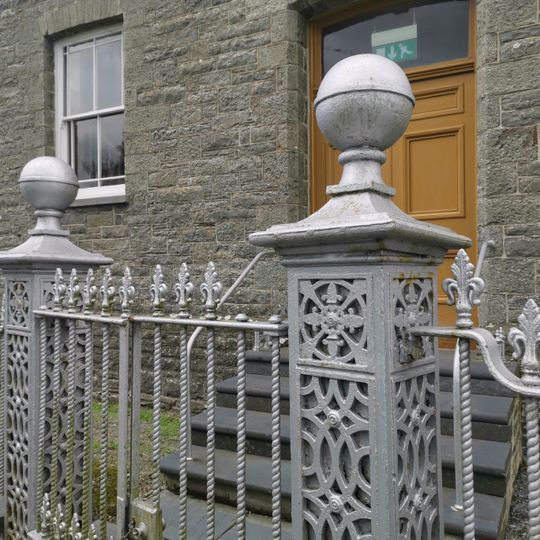 Gates and railings to Capel Carmel