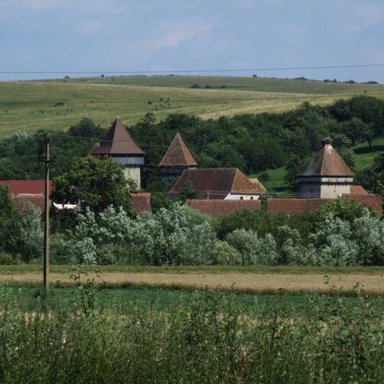 Fortified church in Cața