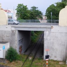 Bridge of Břeňkova street over Škoda Works industrial siding