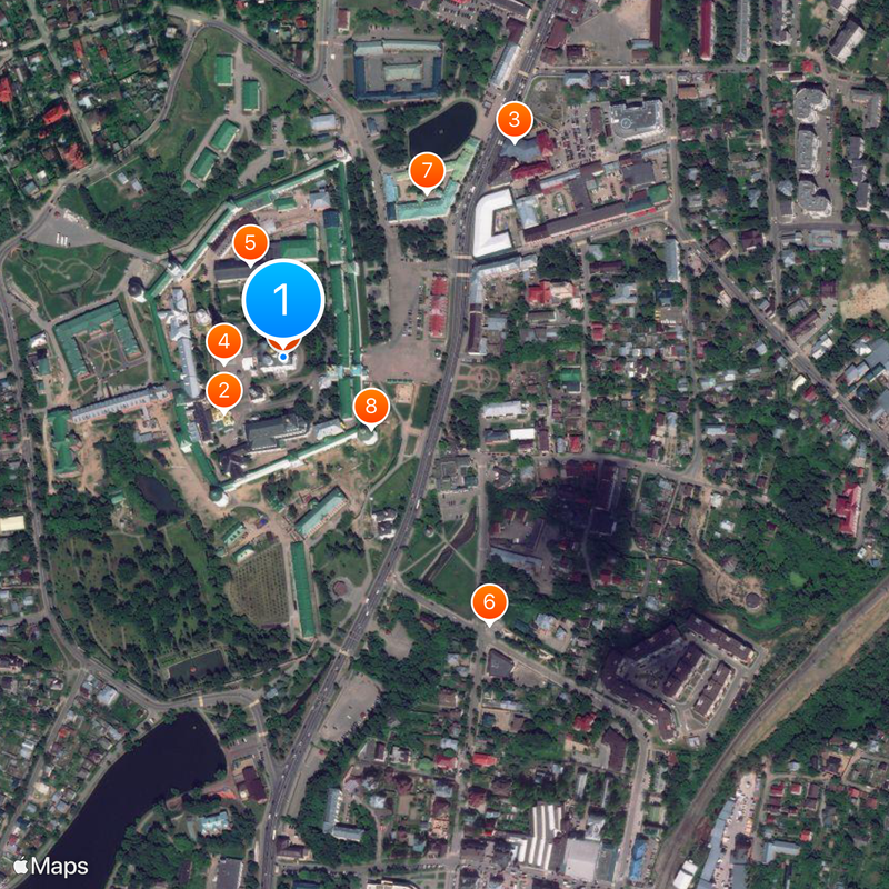 Trinity Lavra of St. Sergius Map