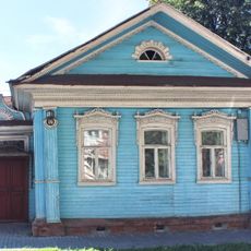 Дом Кузнецова с резными деревянными воротами (Городец)
