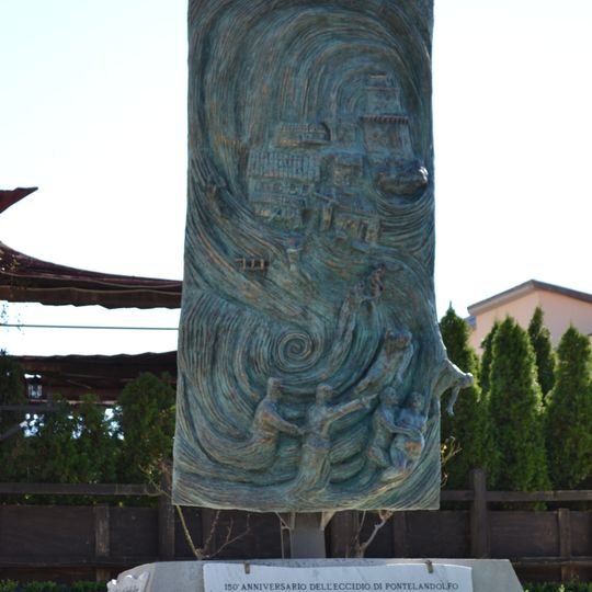 Stele in memoria dei fatti di brigantaggio del 1861