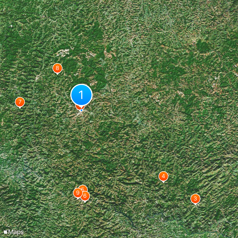 Guanhães Map