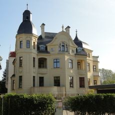 Villa mit Einfriedung und Garten Biesnitzer Straße 36