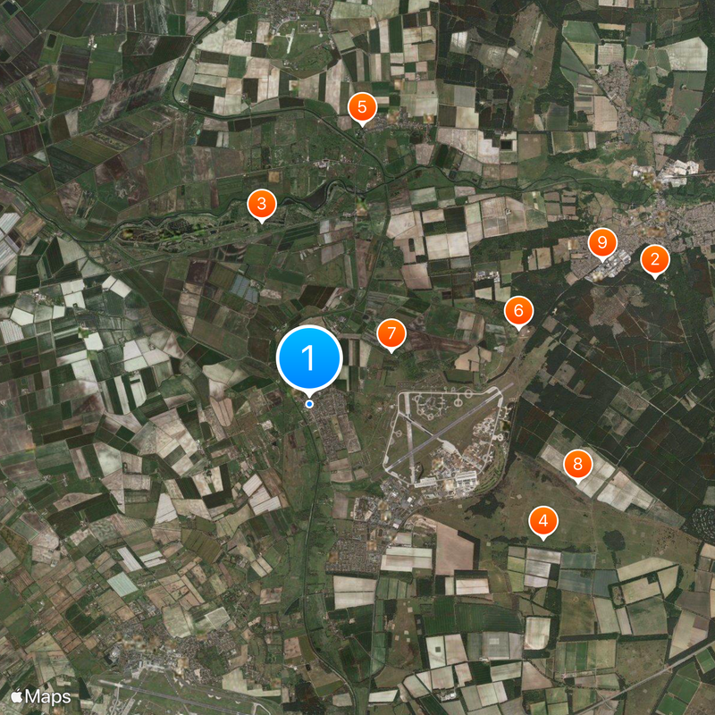 Lakenheath Map