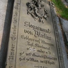 Saint Michael Archangel church cemetery in Dobromierz