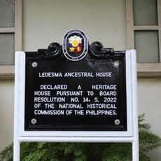 Ledesma Ancestral House historical marker
