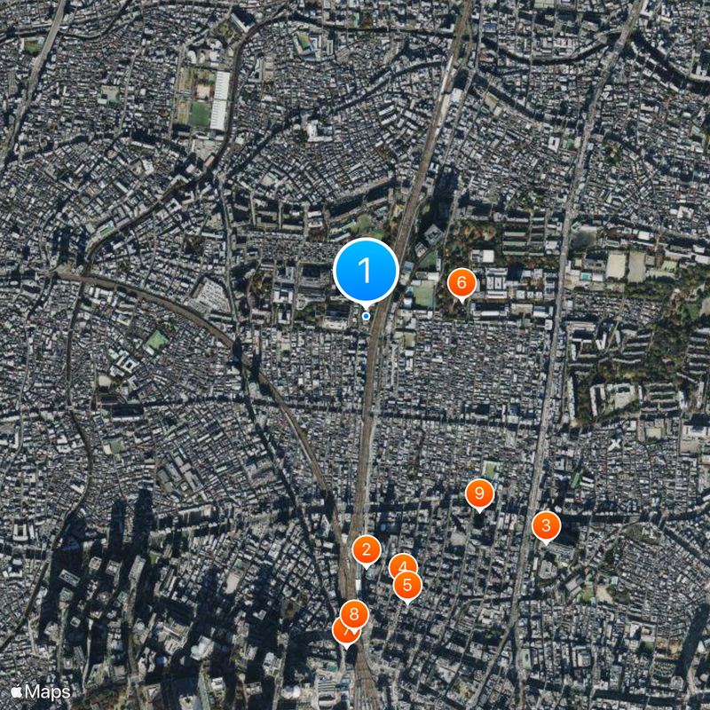 Panasonic Globe Theatre Mapa