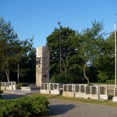 Katyń monument in Łódź