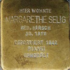 Stolperstein en memoria de Margarethe Selig