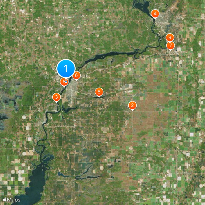 Wisconsin Rapids Map
