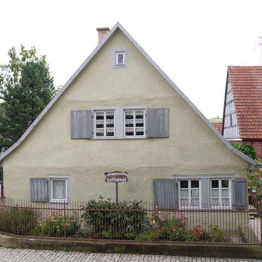 Eingeschossiges Giebelhaus