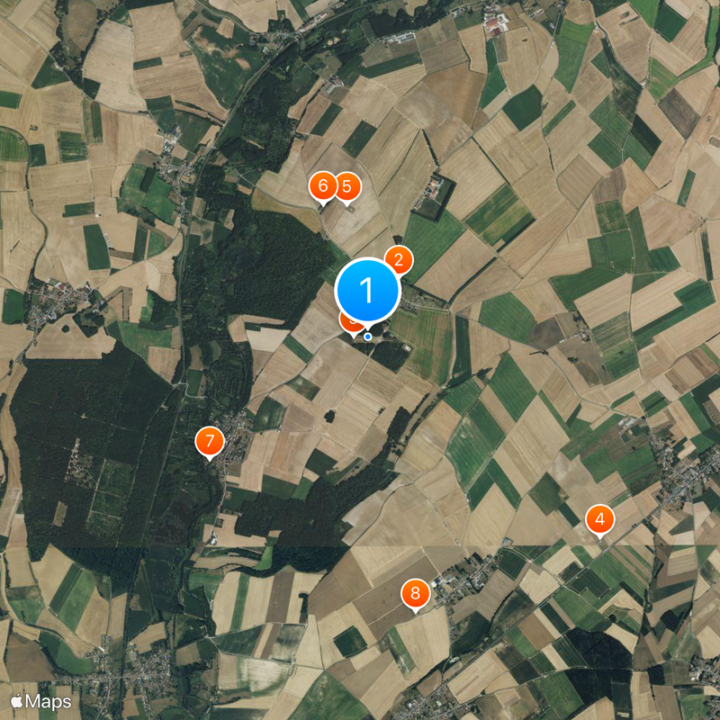 Thiepval Memorial Mapa