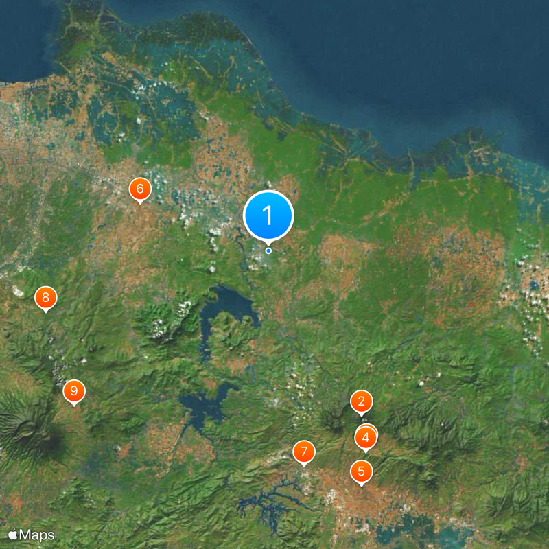 Cikampek–Purwakarta–Padalarang Toll Road Mappa