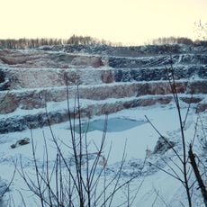 Limestone quarry in Černý Důl