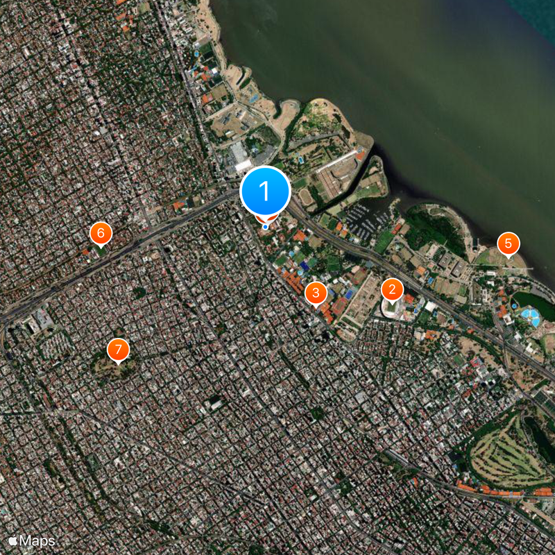 Escuela de Mecánica de la Armada Mapa