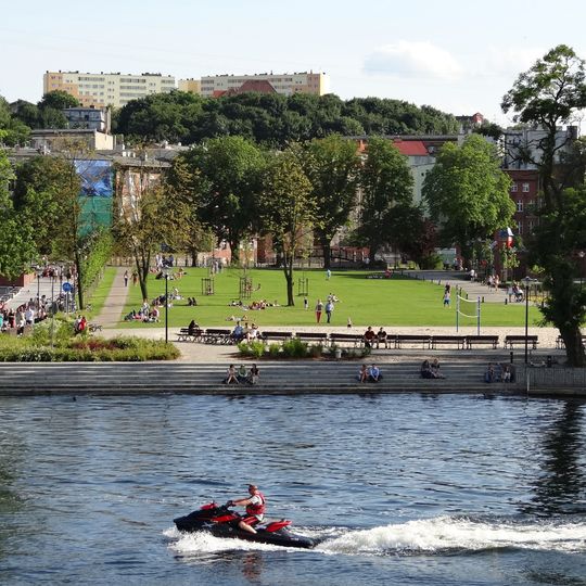 Mill Island in Bydgoszcz