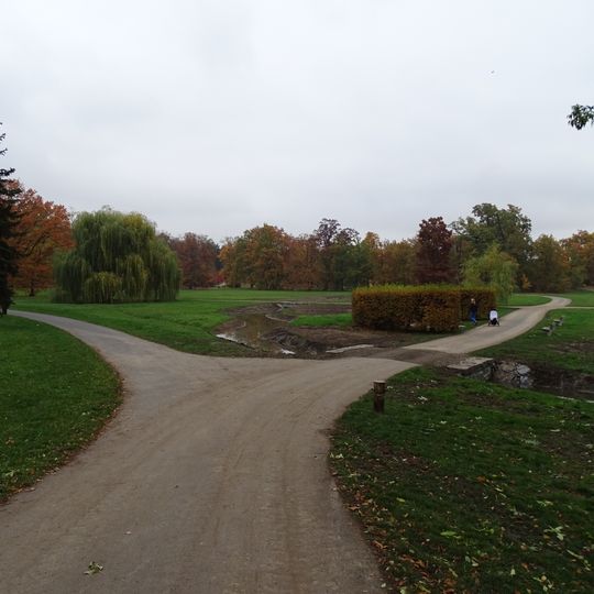 Mostek přes odtokový kanál z rybníka Slunečnice