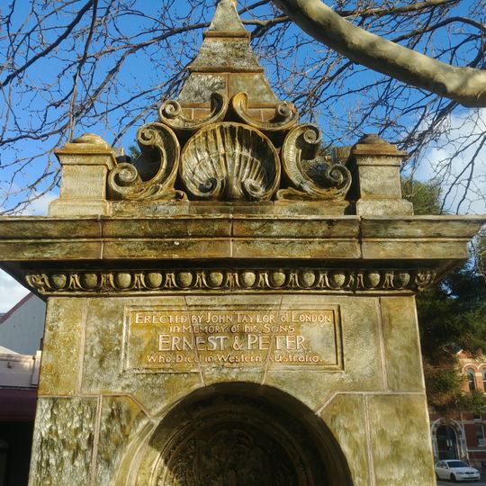 Taylor Memorial Drinking Fountain and Horse Trough