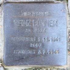 Stolperstein em memória de Heinz Bonnem