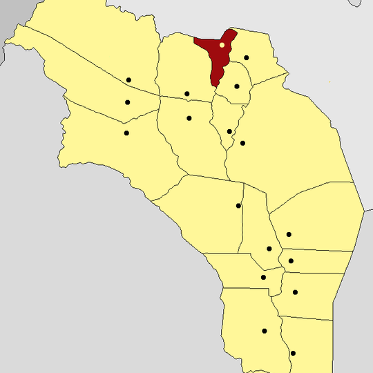 Dipartimento di San Blas de los Sauces