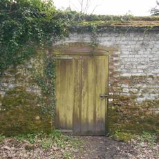 Kitchen Garden Wall Extending Eastwards From The Coach House