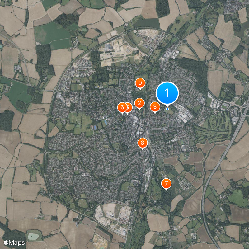 Bishop’s Stortford Carte