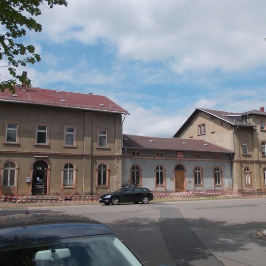 Muldentalbahn ; Bahnhof Rochlitz Am Bahnhof