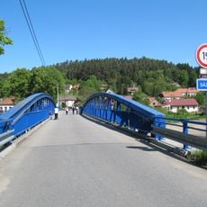 Road bridge over the Sázava in Ledečko