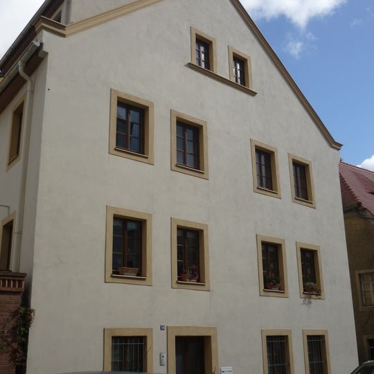 Wohnhaus, Eckhaus, zur Kleinen Wallstraße in geschlossener Bebauung Rothenburger Straße 56