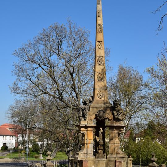Holy Trinity column in Cítoliby